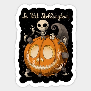 Le Petit Skeleton - Halloween Animation Gift Sticker